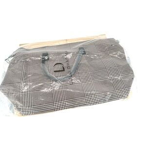 LULU DHARMA | NEW Houndstooth Weekender Travel Bag